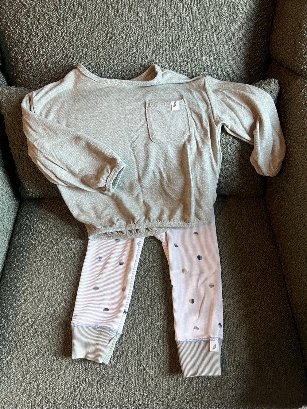 Cozy oversized sweater and Ribbed Moon Pants Set